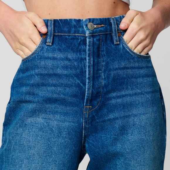 NWT BlankNYC Being Alive Wash Cooper Side Slit Long Slim Straight Leg Jeans 27 - Picture 2 of 11